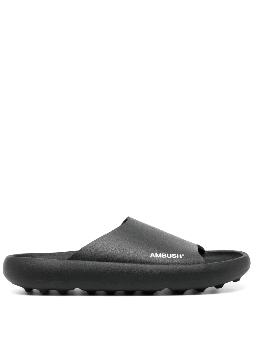 AMBUSH logo-print ridged-sole slides