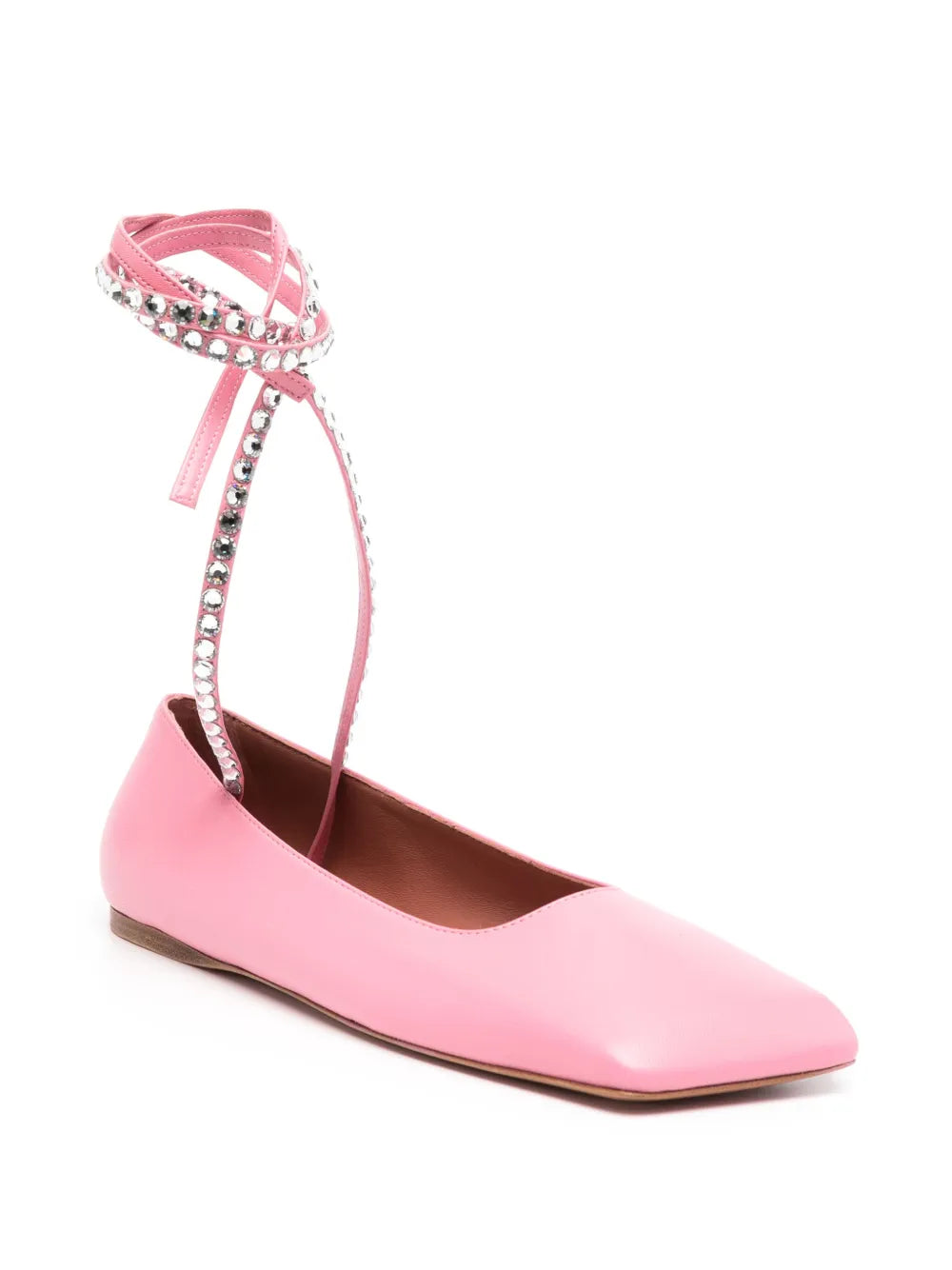 Amina Muaddi Ane ballet flats