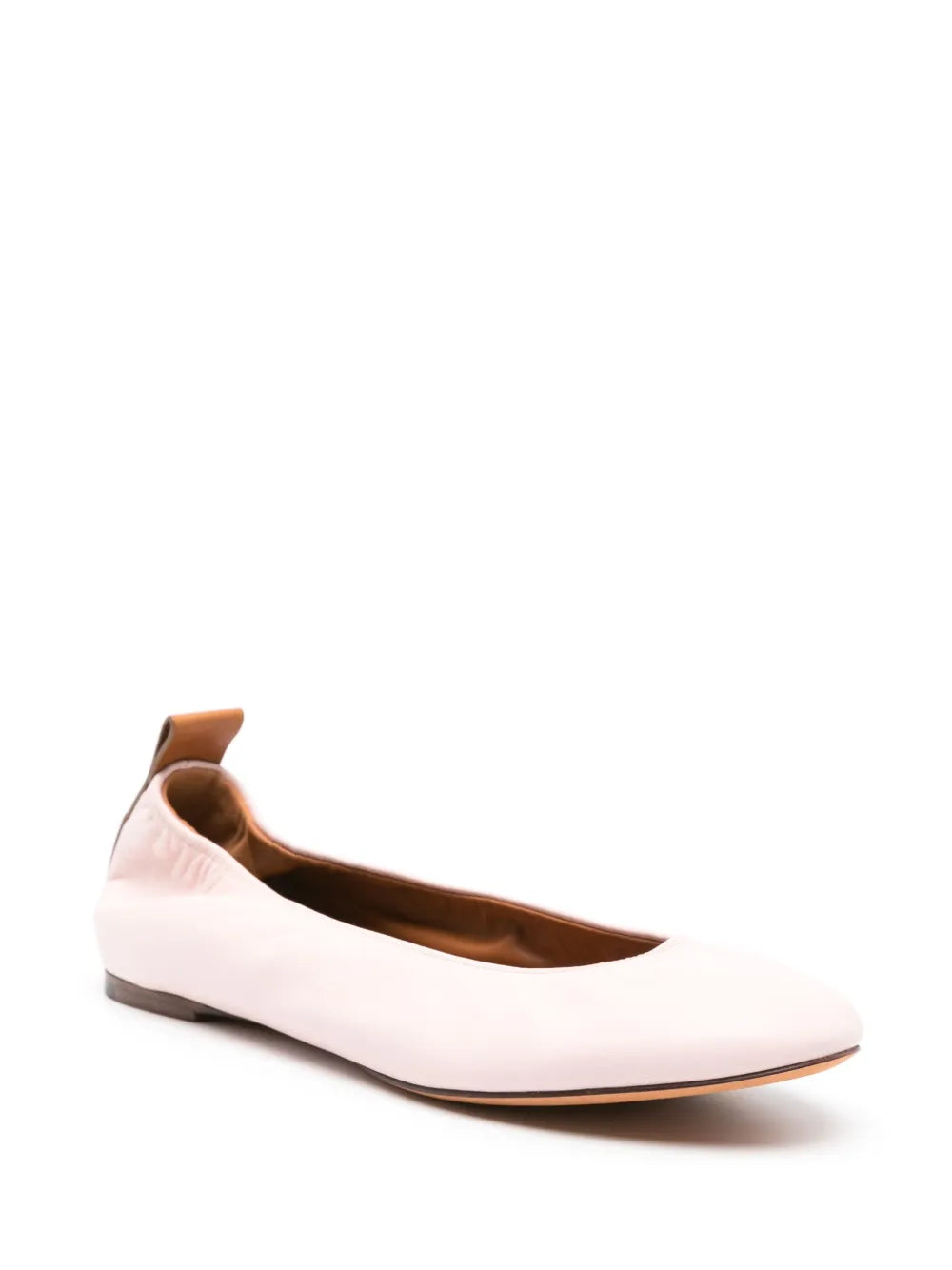 Lanvin slip-on leather ballerina shoes
