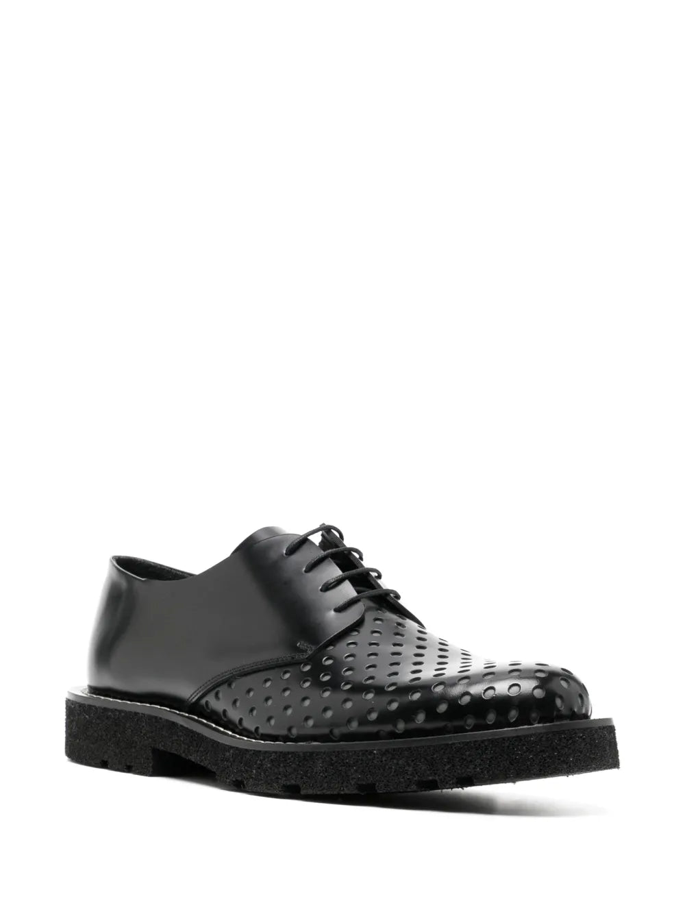 Paul Smith perforated-detail leather derby shoes