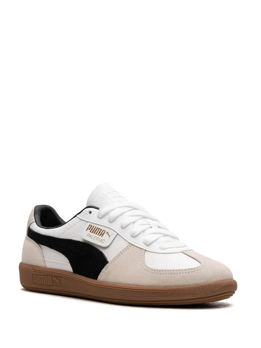 PUMA Palermo "Puma White/Vapor Gray/Gum" sneakers