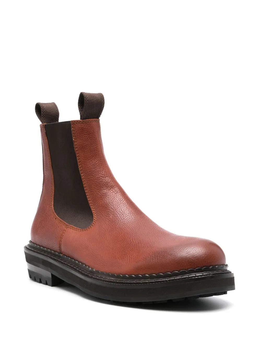Buttero leather ankle boots