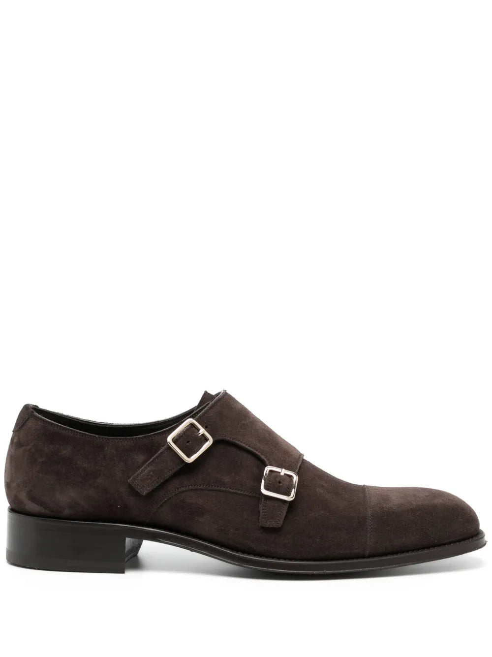 TOM FORD Elkan suede monk shoes