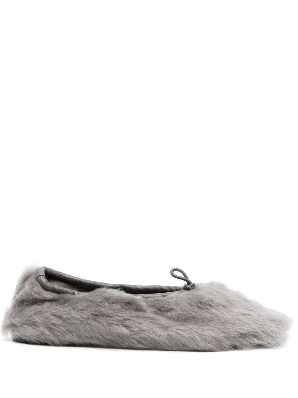 Hereu Puntera shearling ballerina shoes