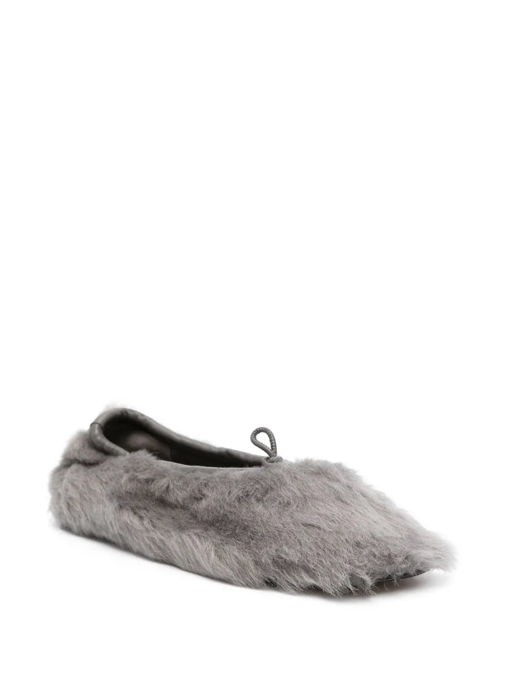 Hereu Puntera shearling ballerina shoes