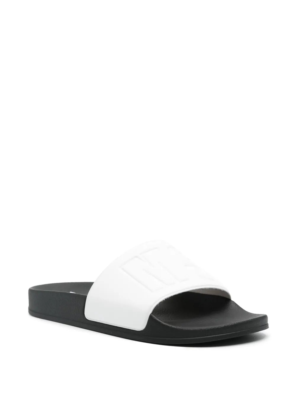 MSGM logo-embossed slides