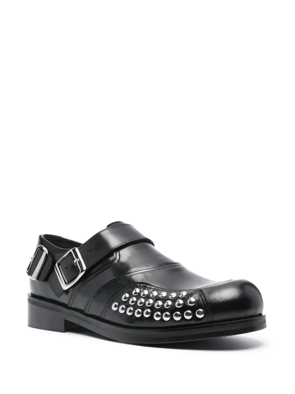 Stefan Cooke stud-embellished loafers