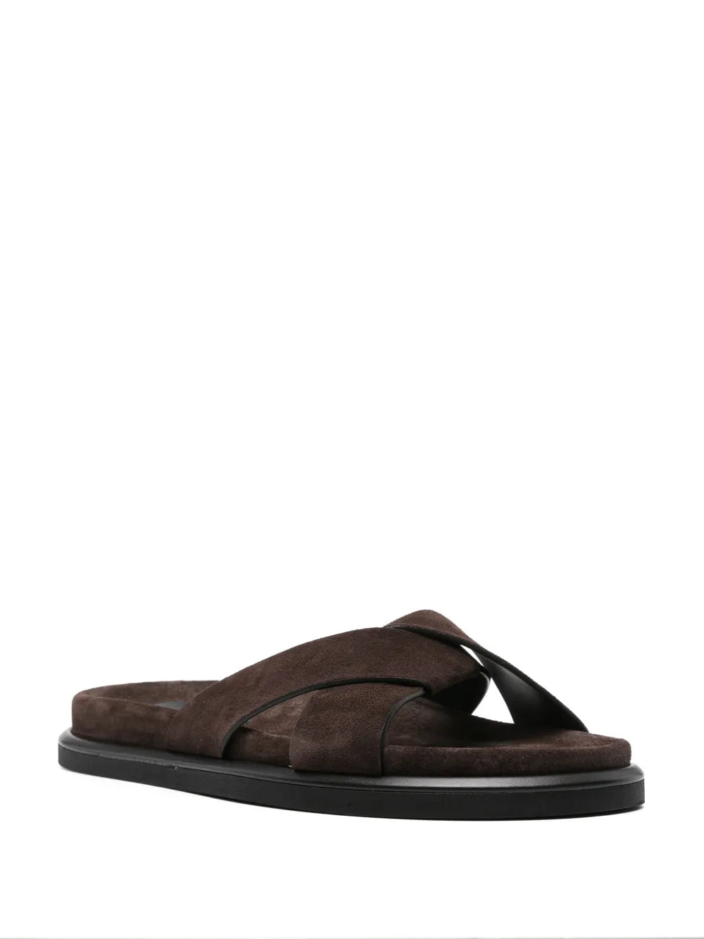 P.A.R.O.S.H. criss-cross suede slides