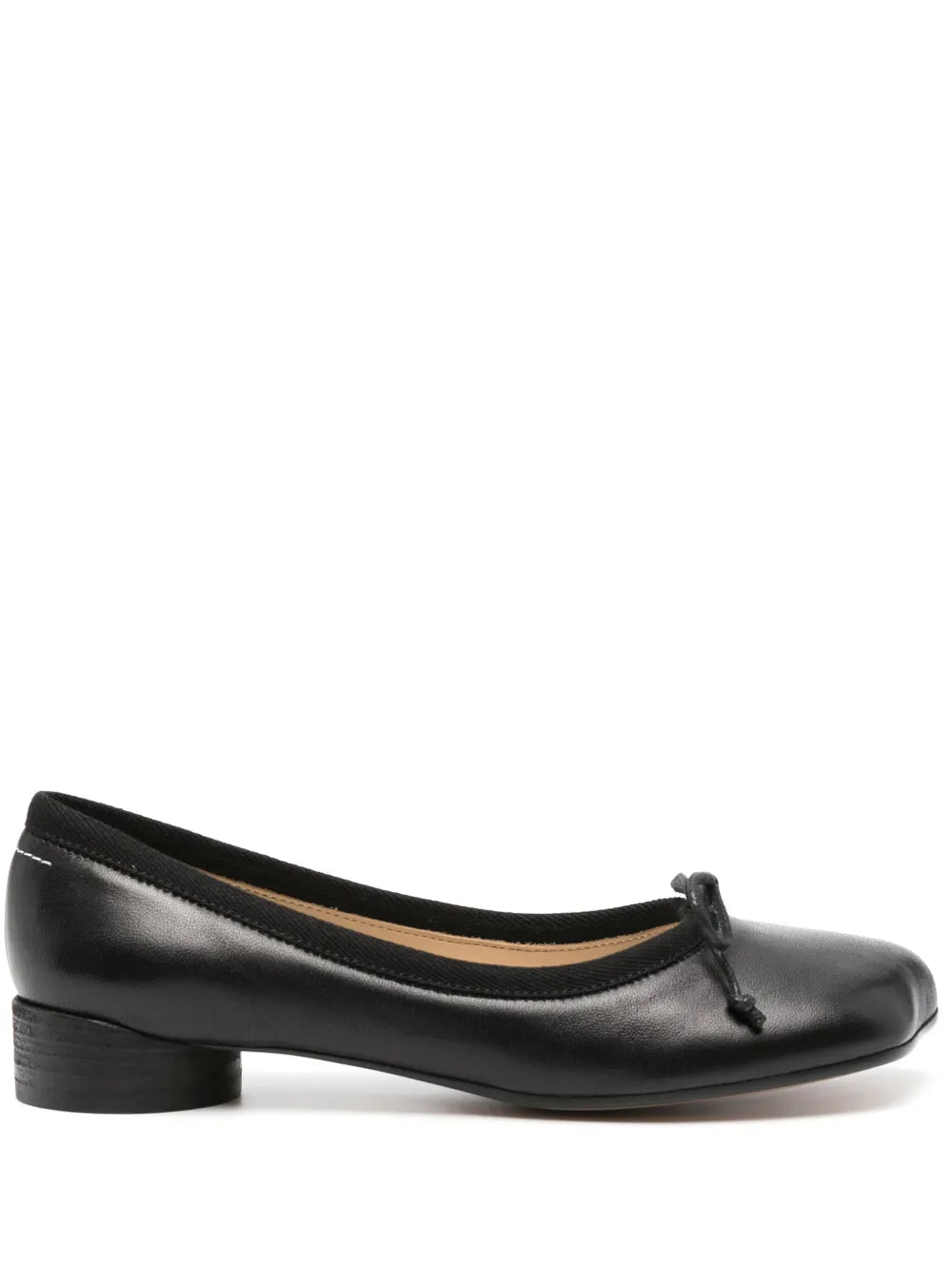 MM6 Maison Margiela Anatomic leather ballerina shoes