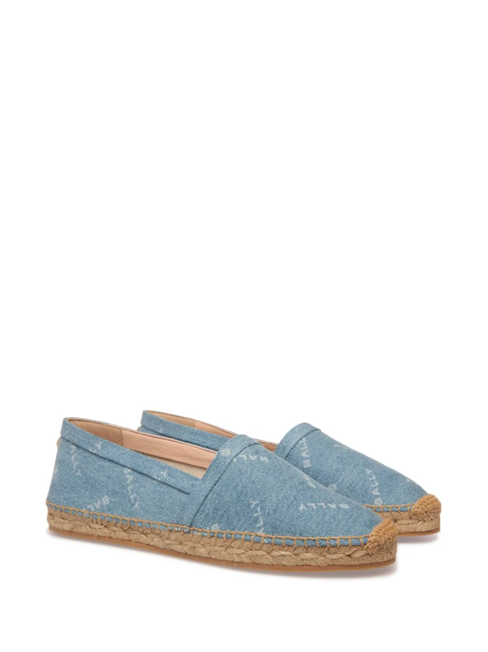 Bally logo-plaque denim espadrilles