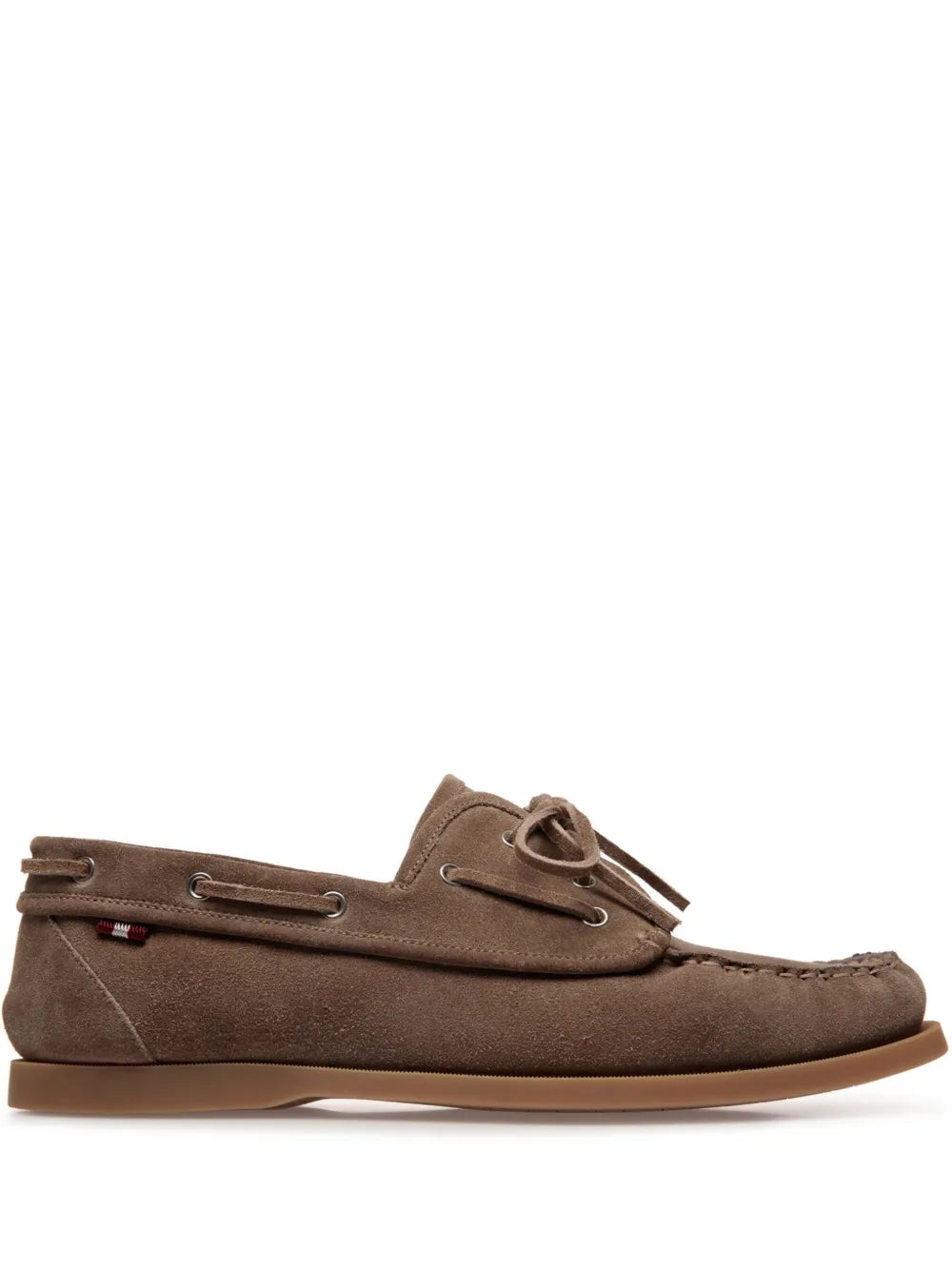 Bally Nelson Loafer in Suede Leather wide foot morphology