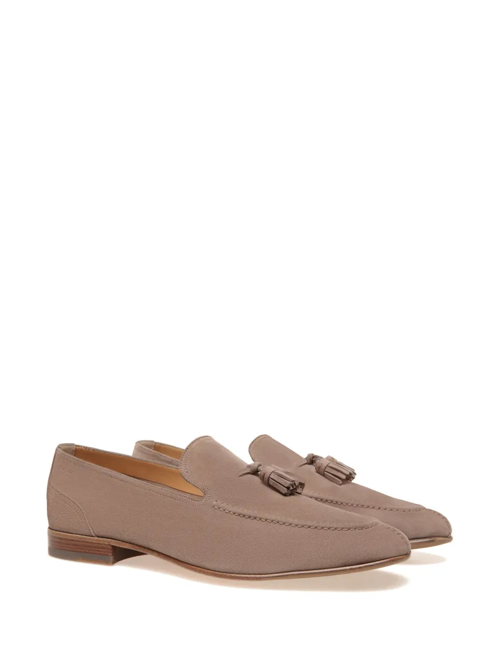 Bally Suisse Loafer in Suede Leather wide foot morphology