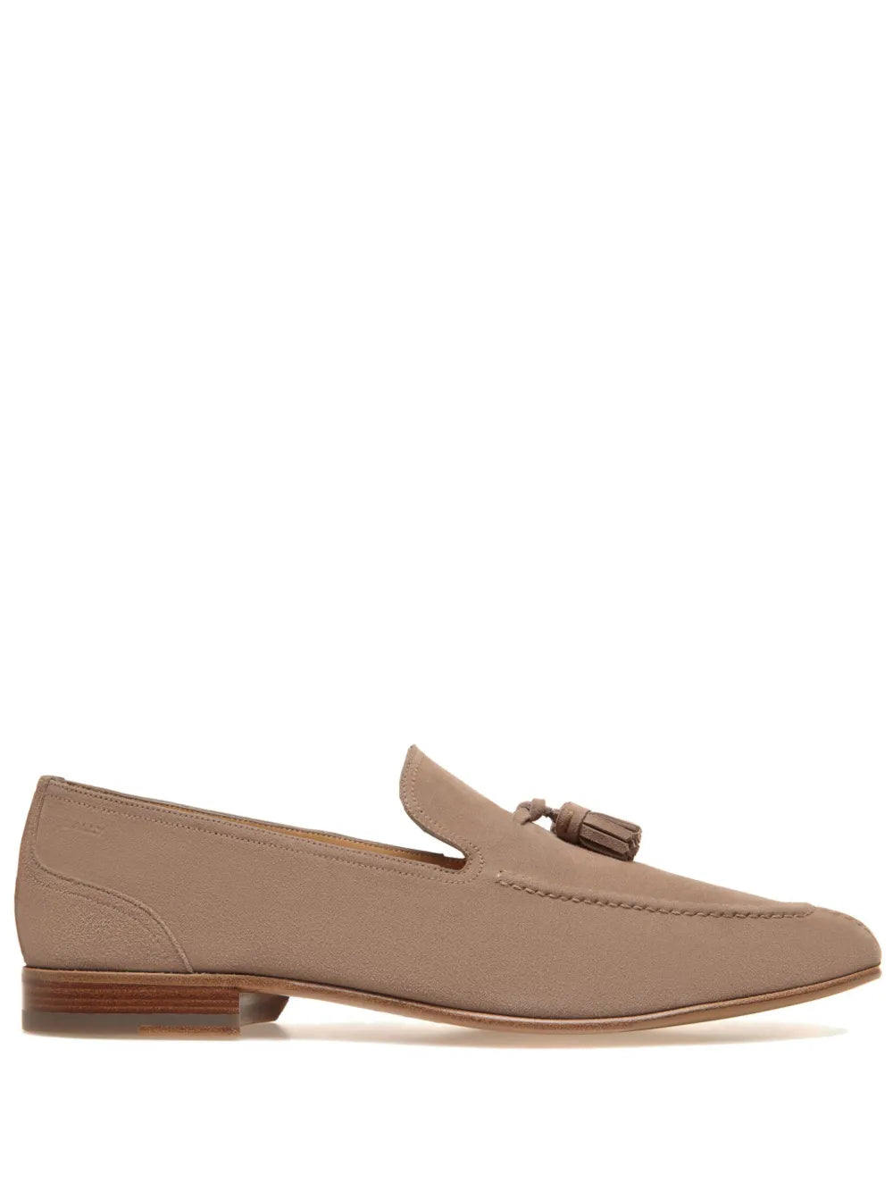 Bally Suisse Loafer in Suede Leather wide foot morphology
