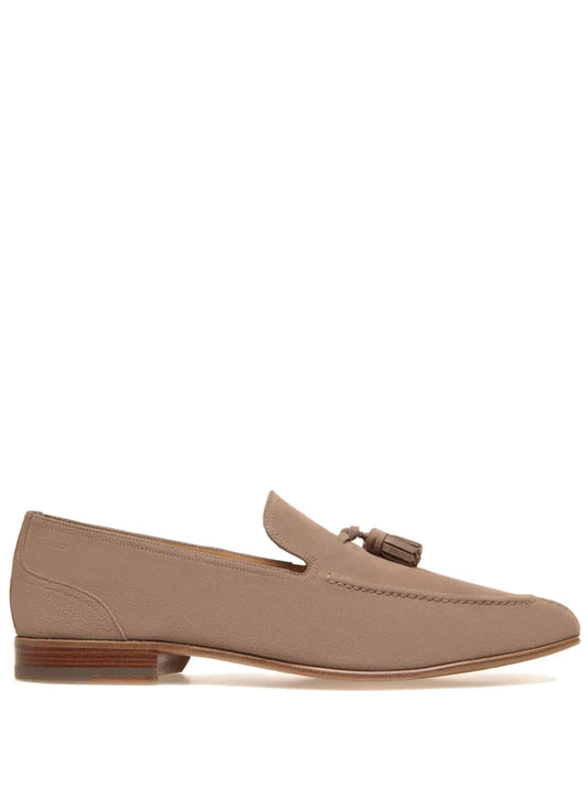 Bally Suisse Loafer in Suede Leather wide foot morphology