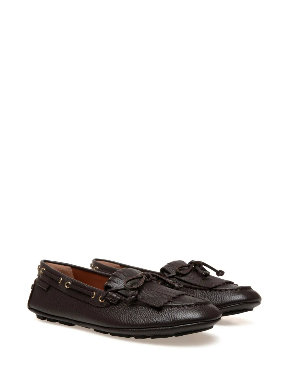 Bally Kerbs leather boat shoes