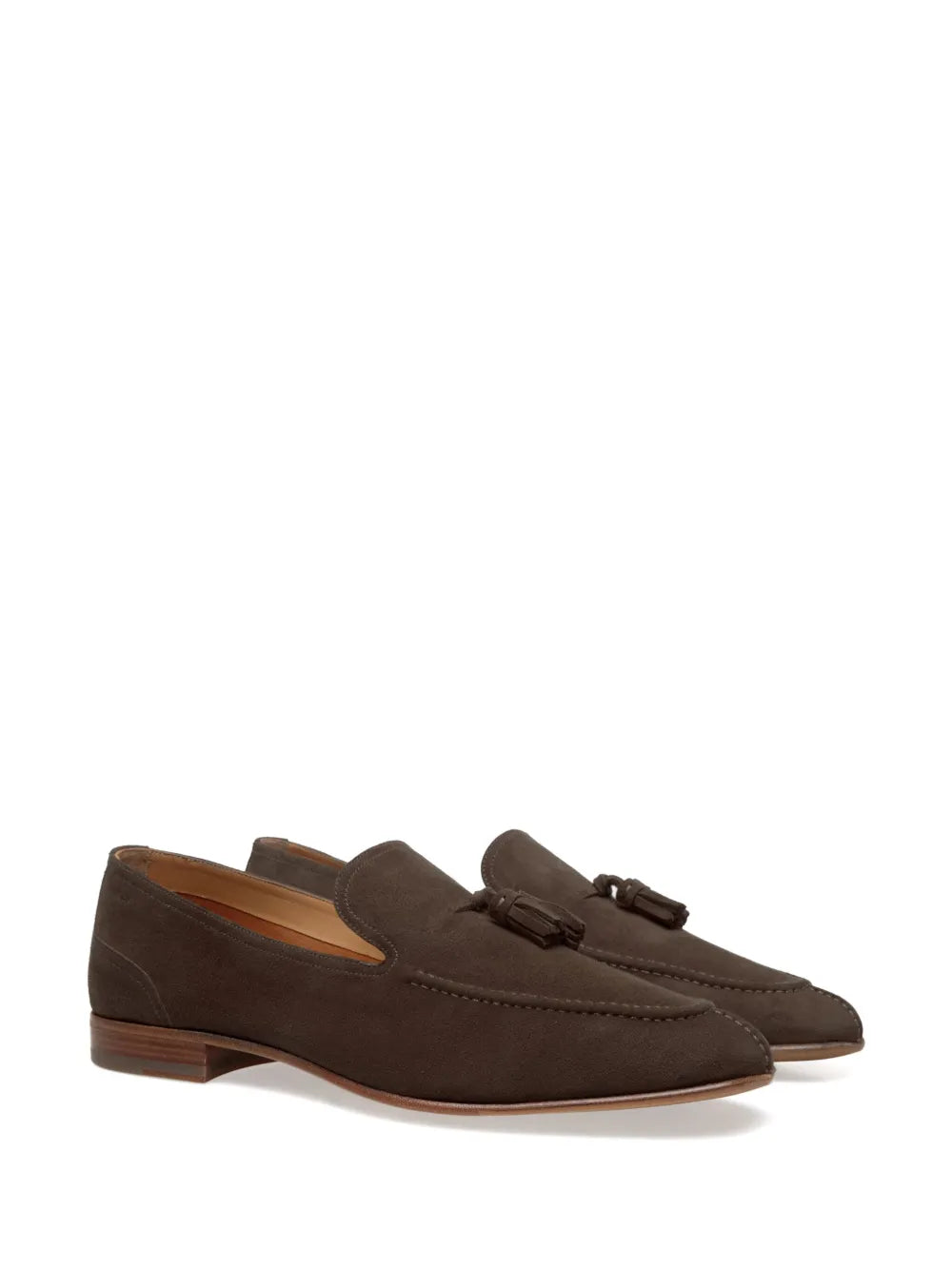 Bally Suisse Loafer in Suede Leather wide foot morphology