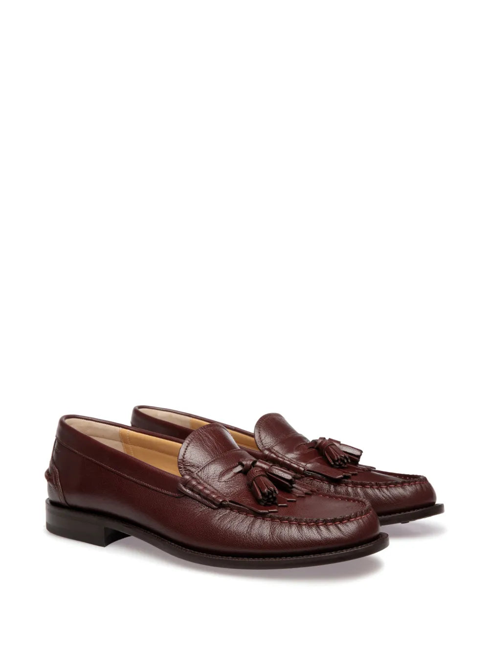 Bally Oregan tassel-detail leather loafer