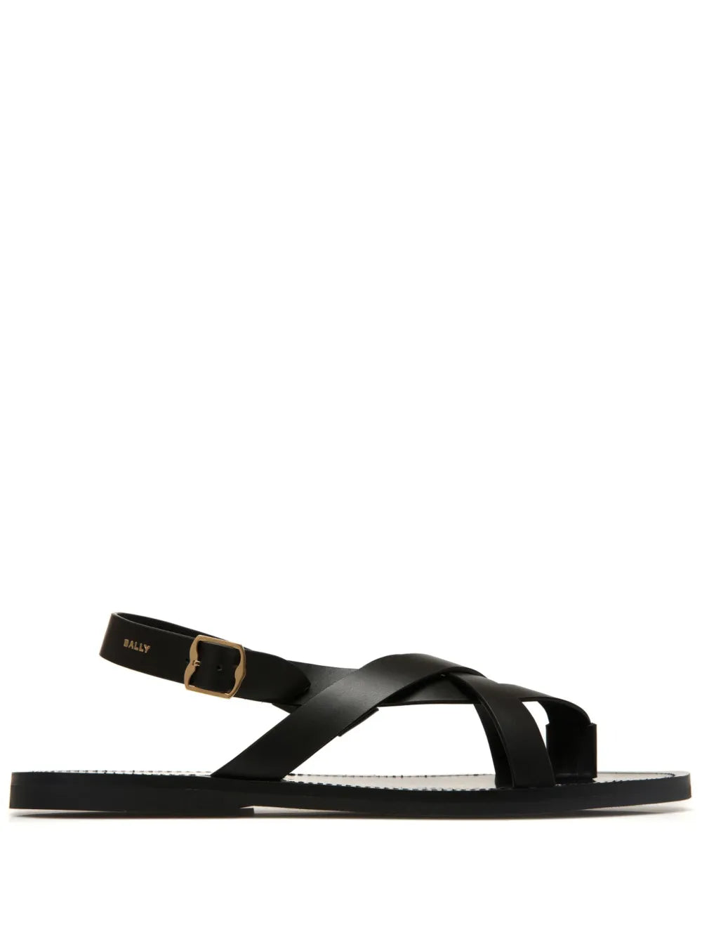 Bally crossover-strap leather sandals