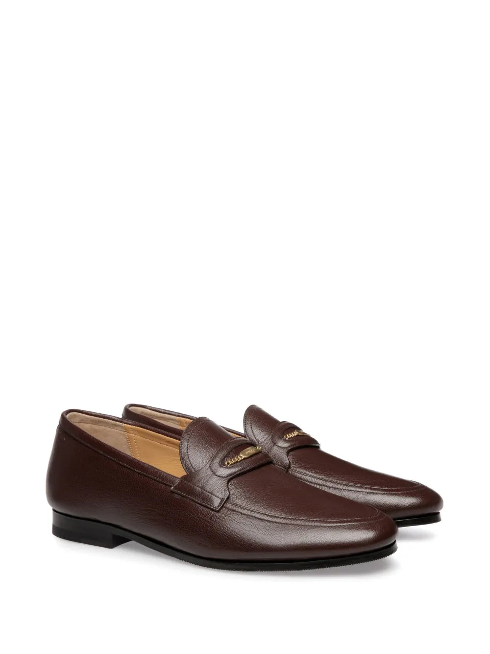 Bally Plume leather loafers
