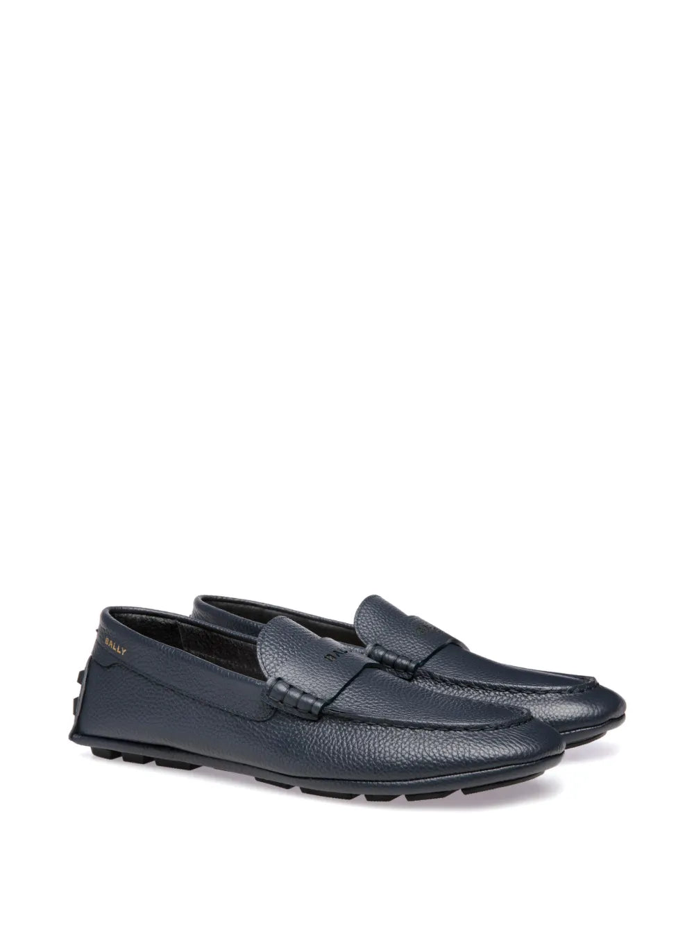 Bally Kerbs Driver in Grained Leather wide foot morphology