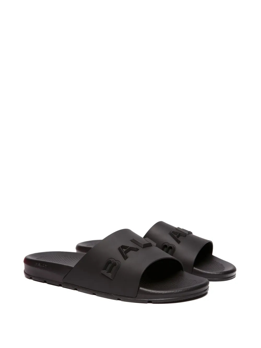 Bally logo-embossed moulded-footbed slides