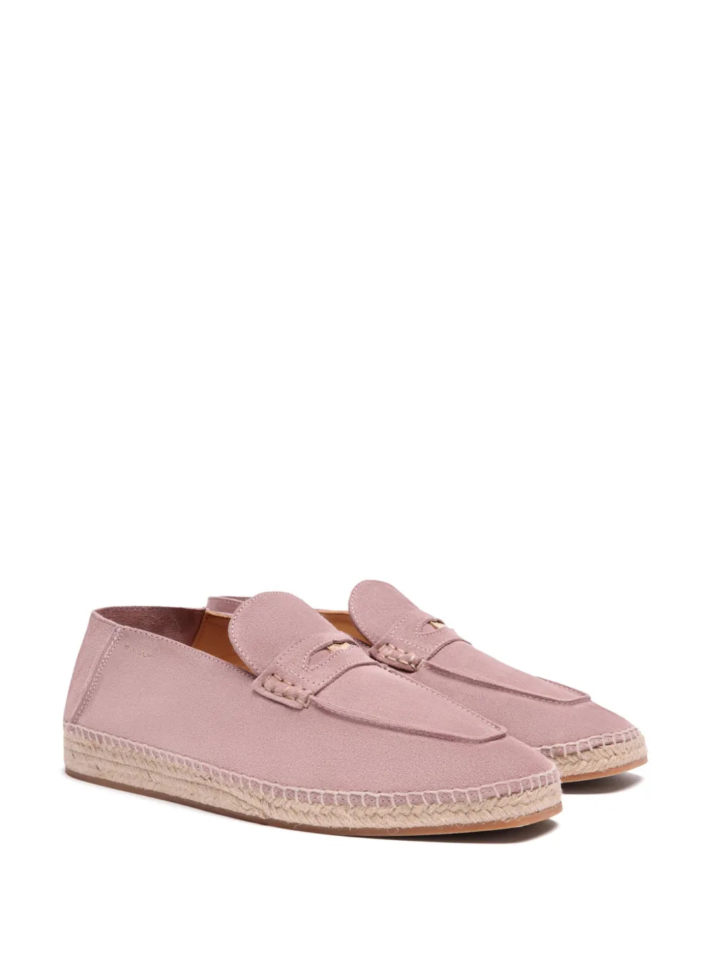 Bally square-toe leather espadrilles