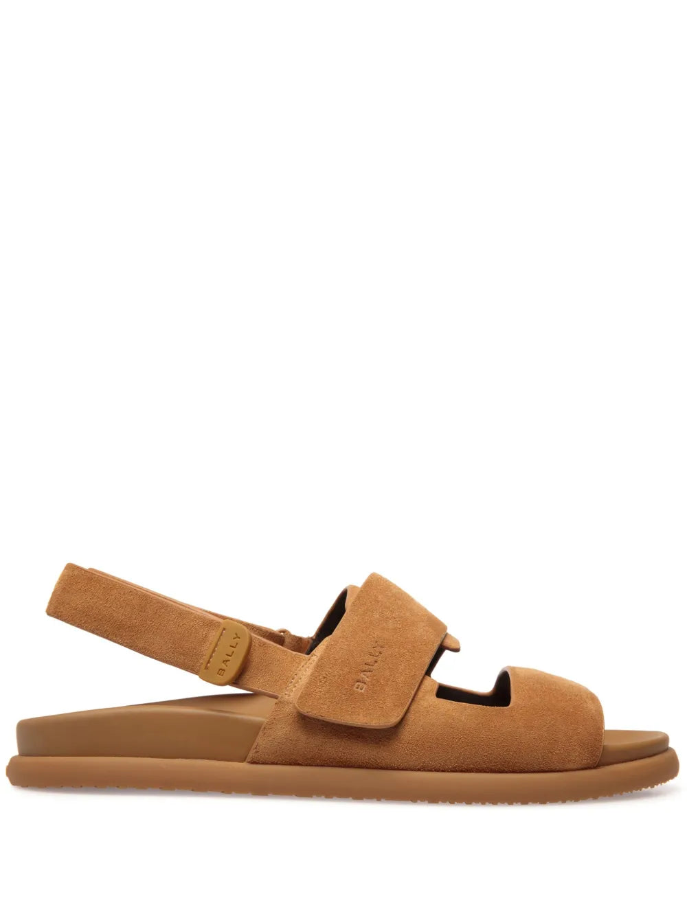 Bally Newport suede touch-strap sandals