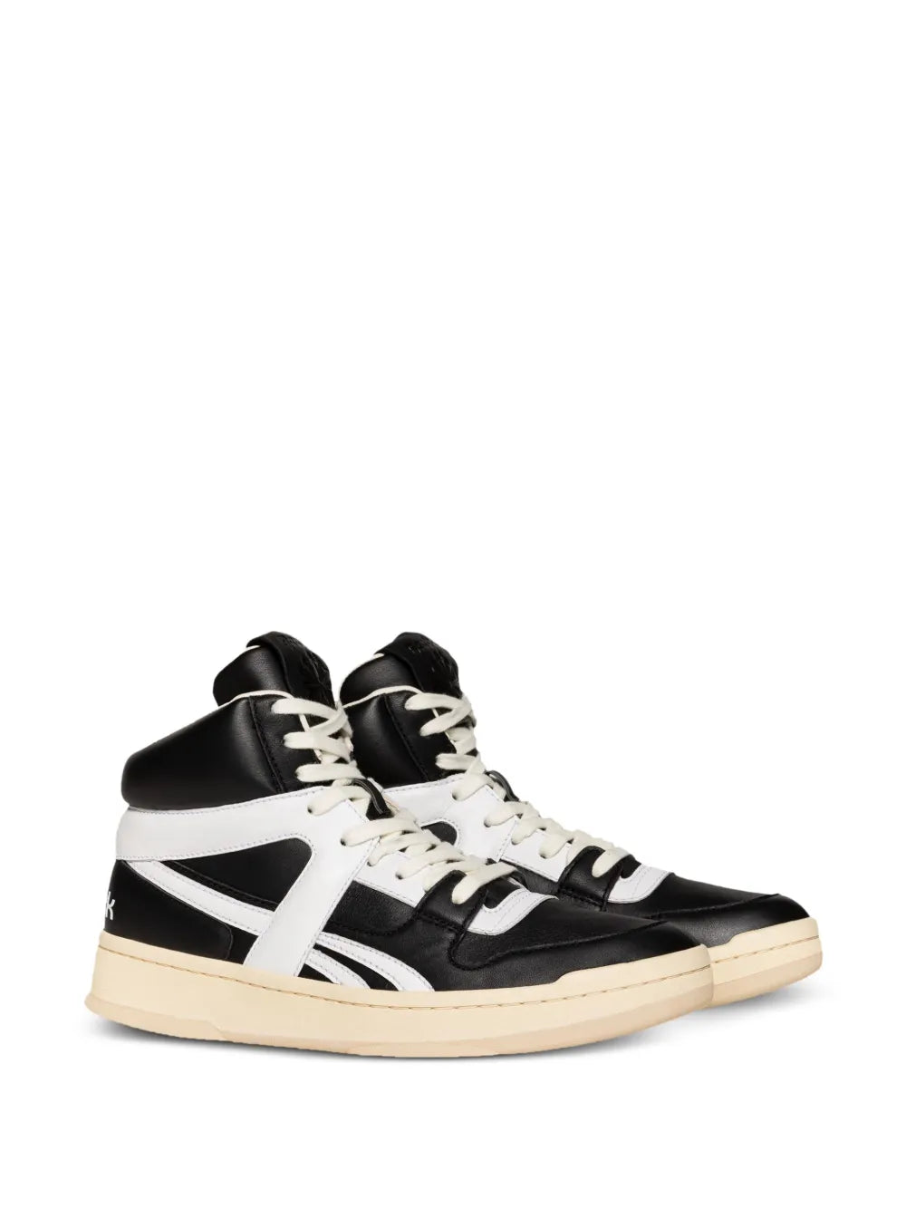 Reebok LTD logo-patch leather sneakers