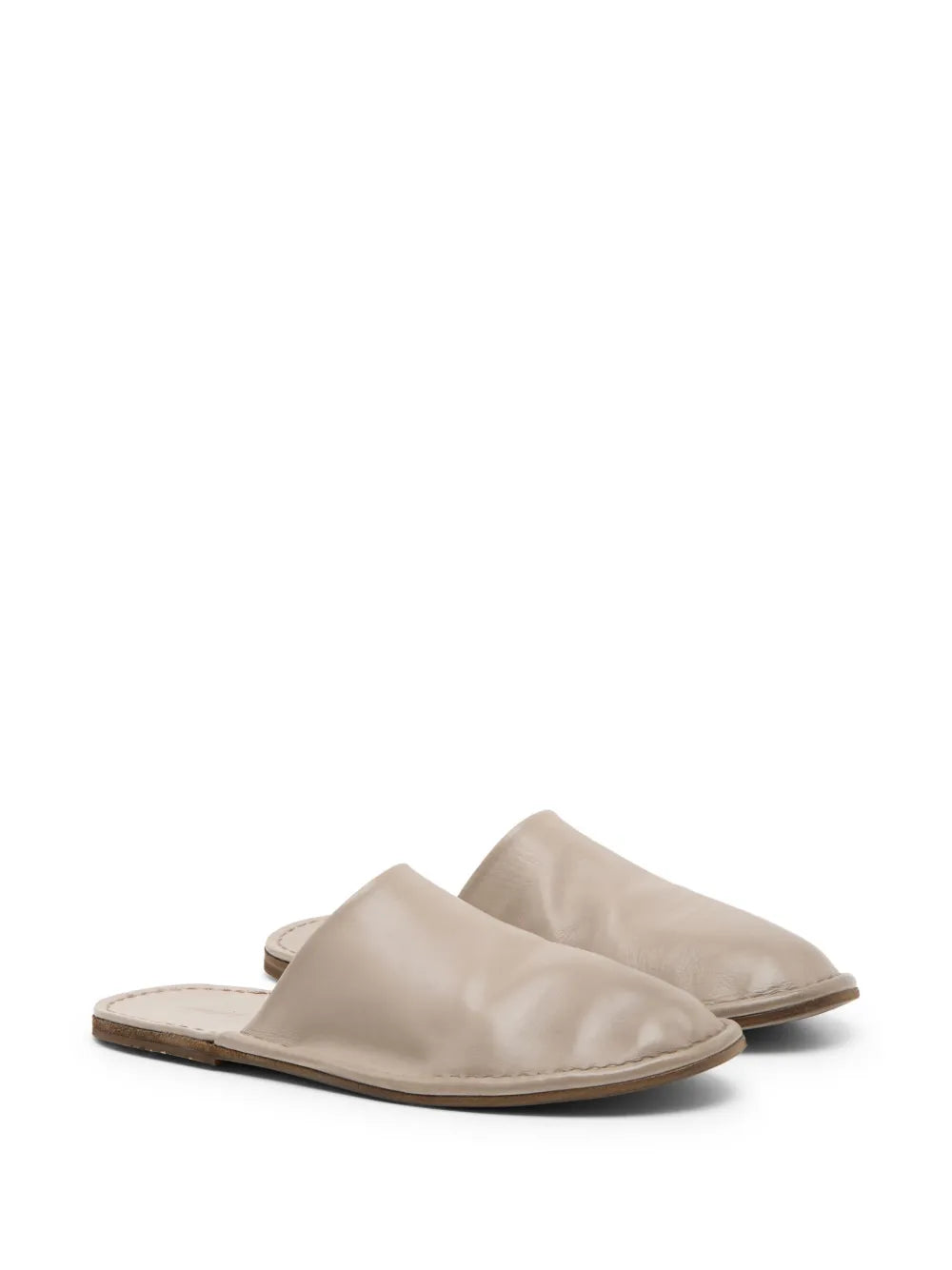 Marsèll round-toe leather slippers