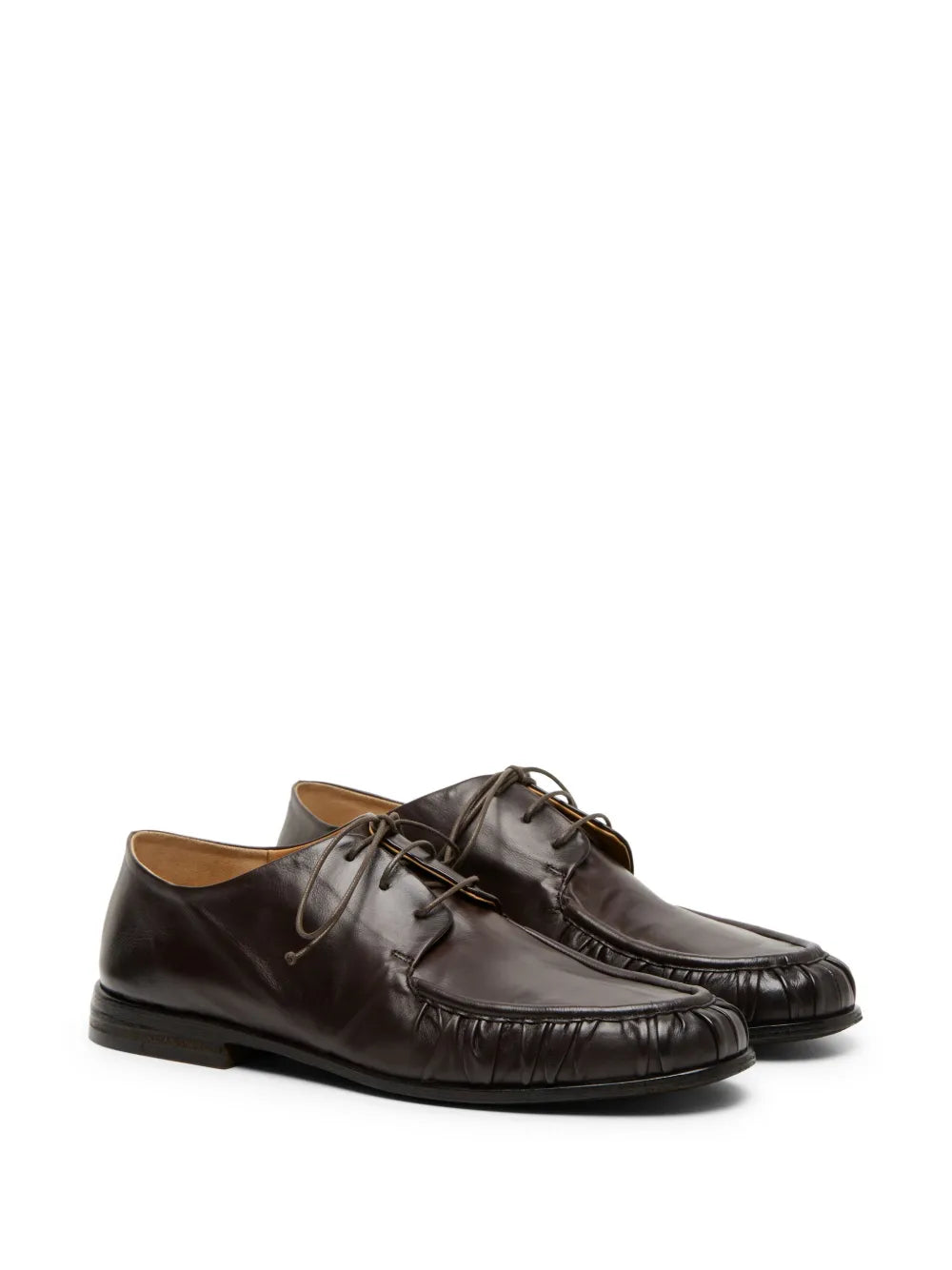 Marsèll gathered leather derby shoes