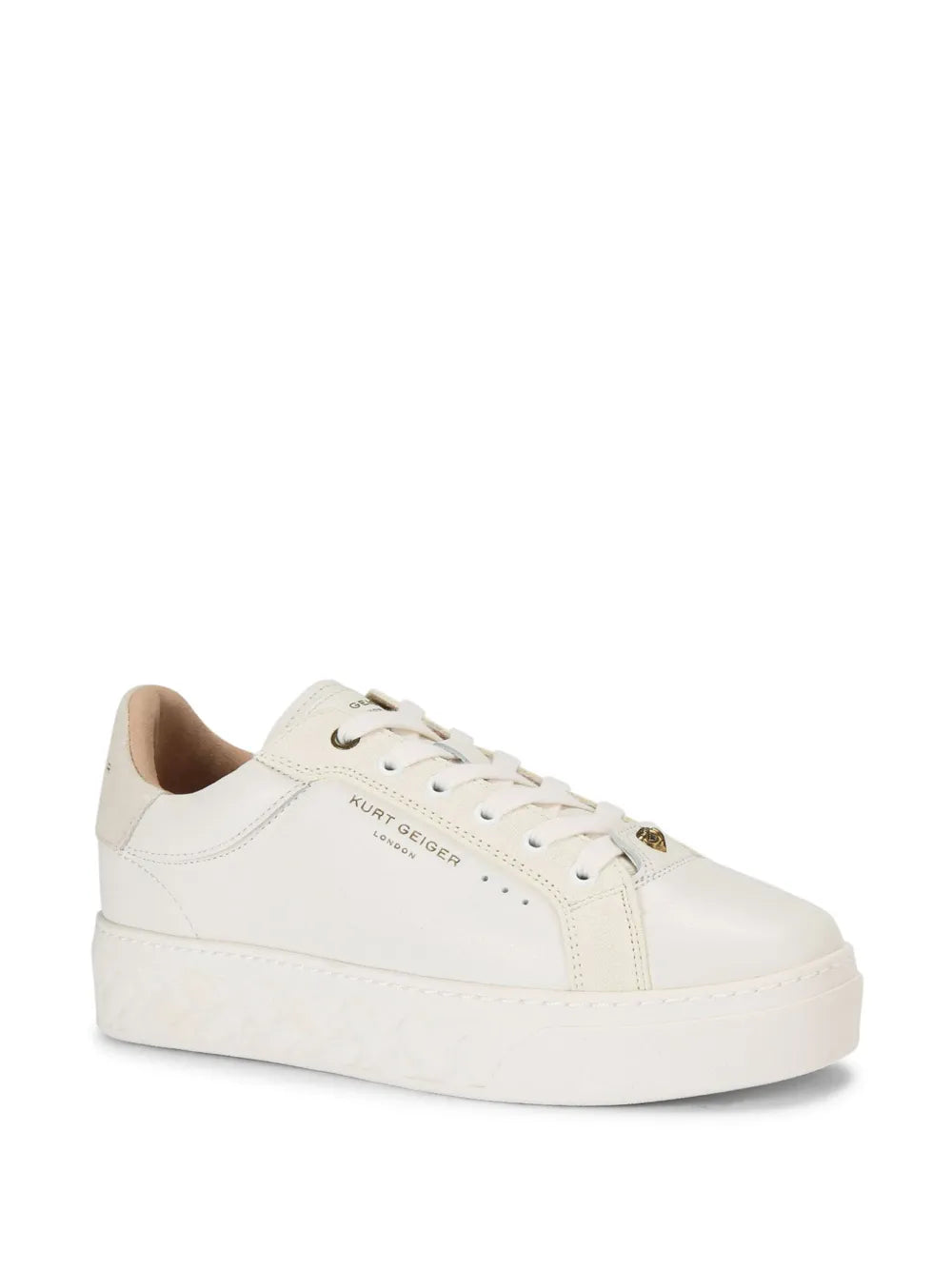 Kurt Geiger London Kensington Cupsole panelled leather sneakers
