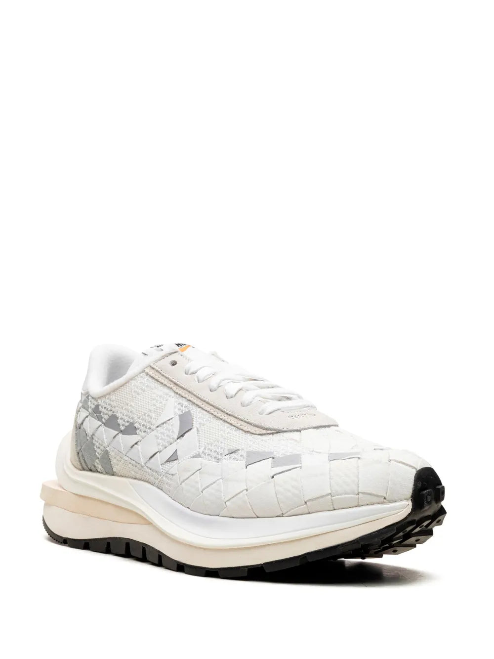 Nike x sacai x Jean Paul Gaultier Vaporwaffle Woven "Mix White" sneakers