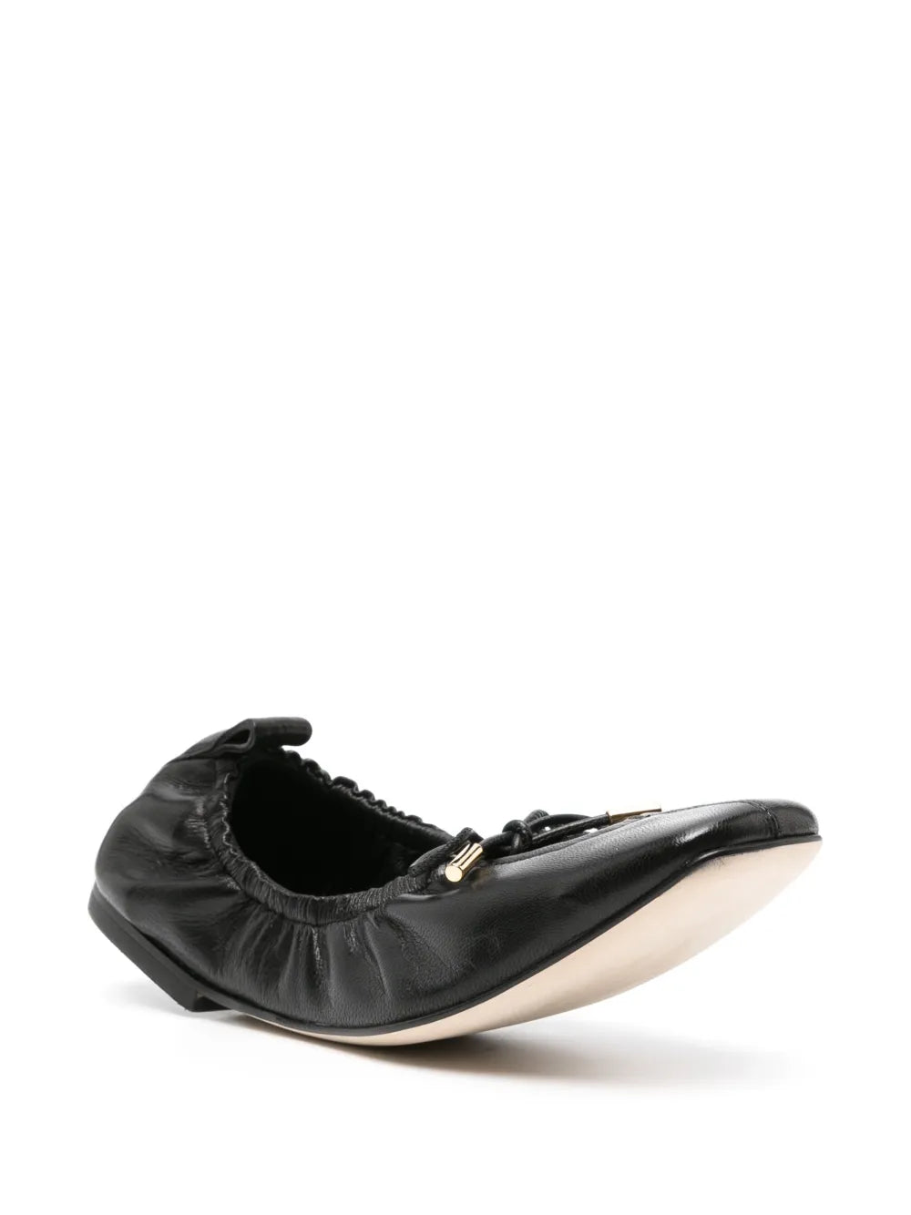Scarosso Margot leather ballerina shoes