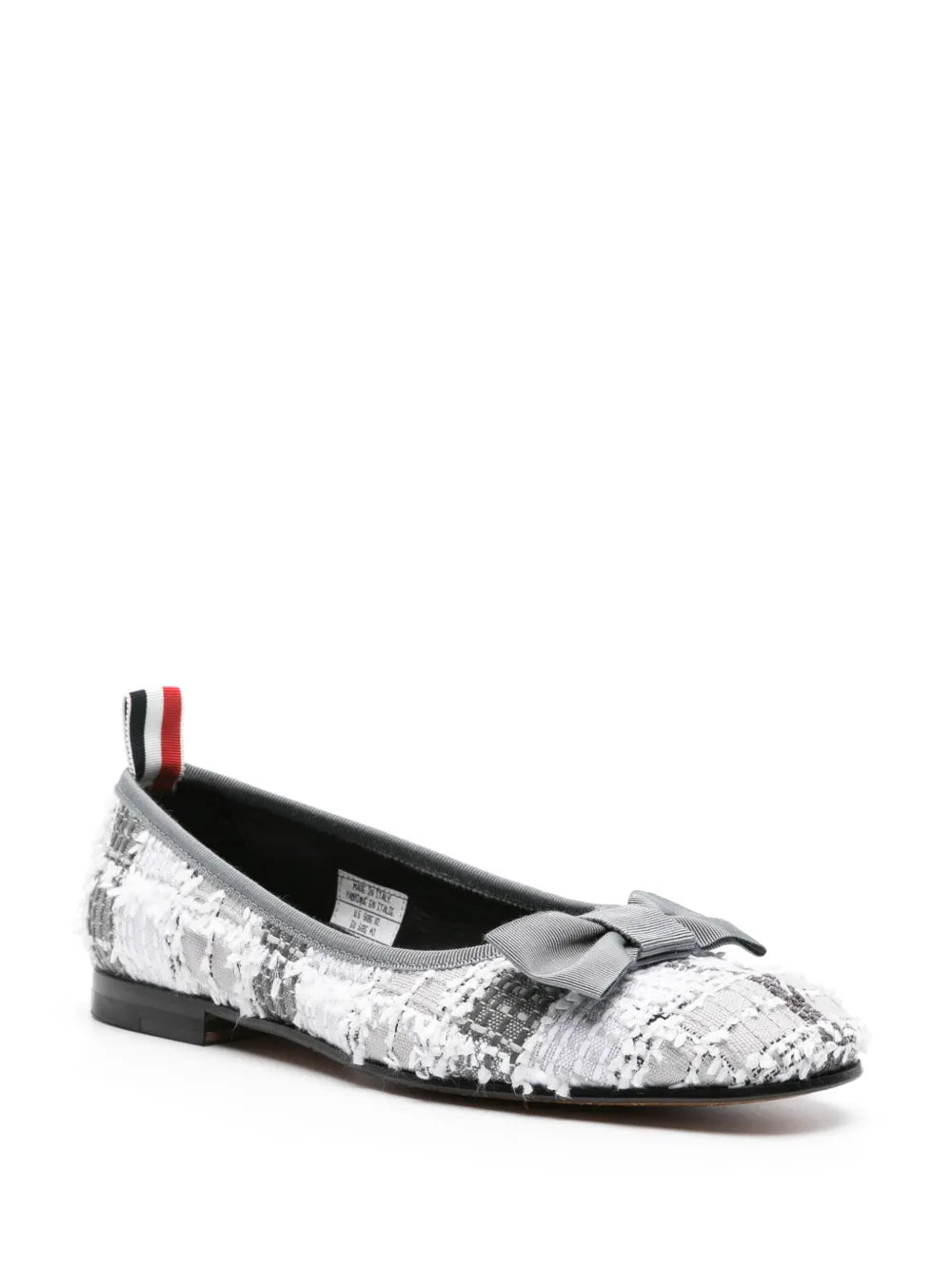 Thom Browne Opera tweed ballerina shoes