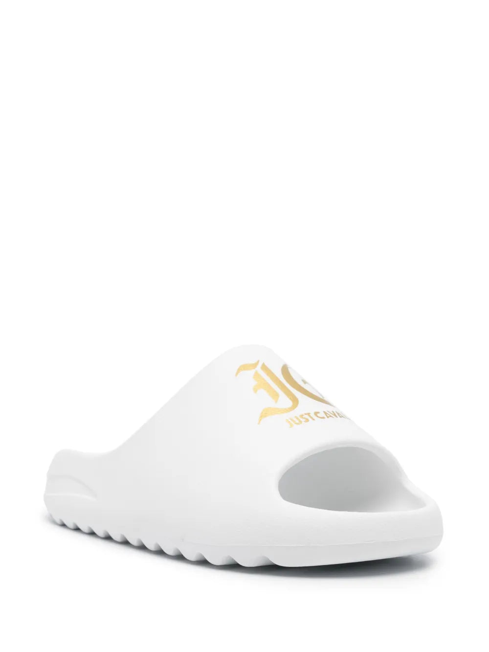 Just Cavalli logo-print slides