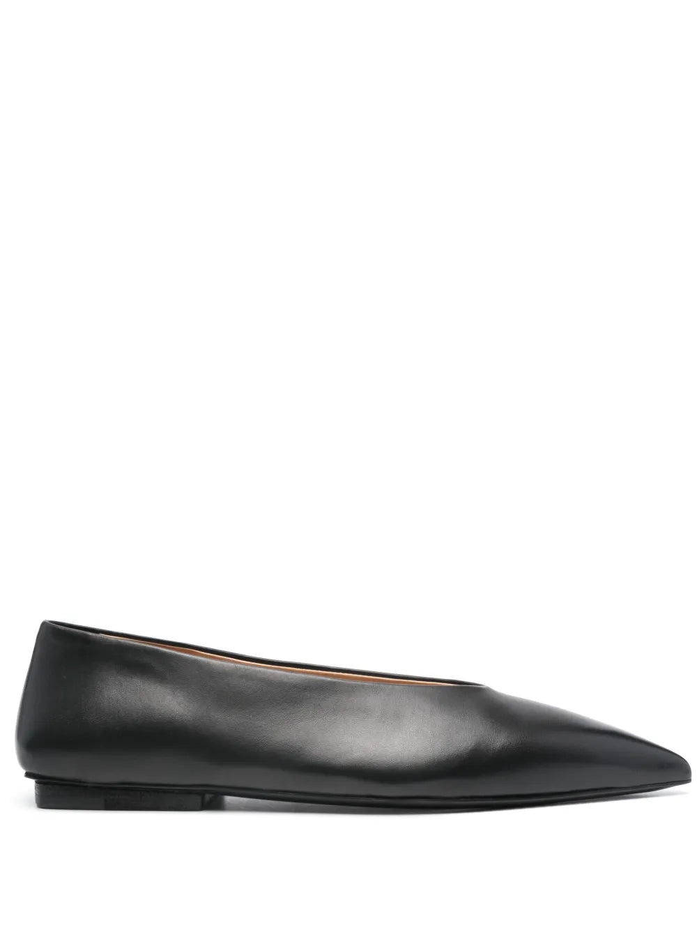 Marsèll pointed-toe leather ballerinas
