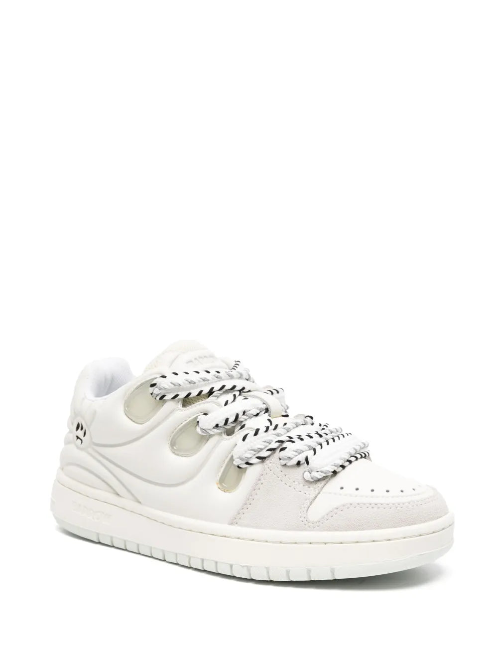 BARROW Ollie panelled leather sneakers