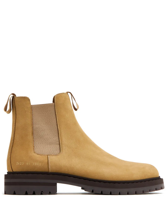 Common Projects suede chelsea boots