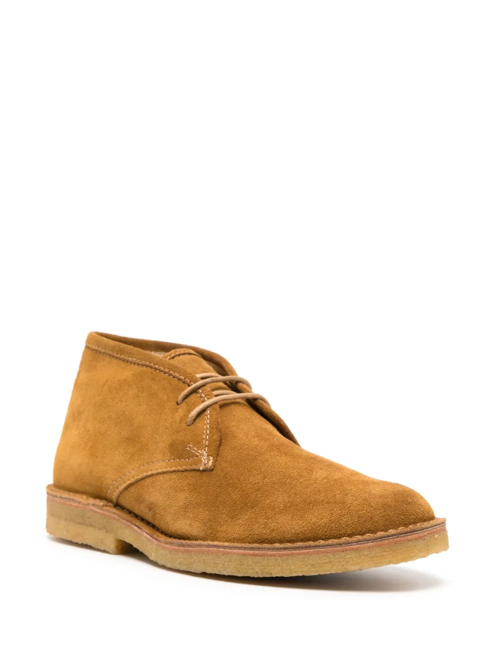 A.P.C. lace-up suede boots