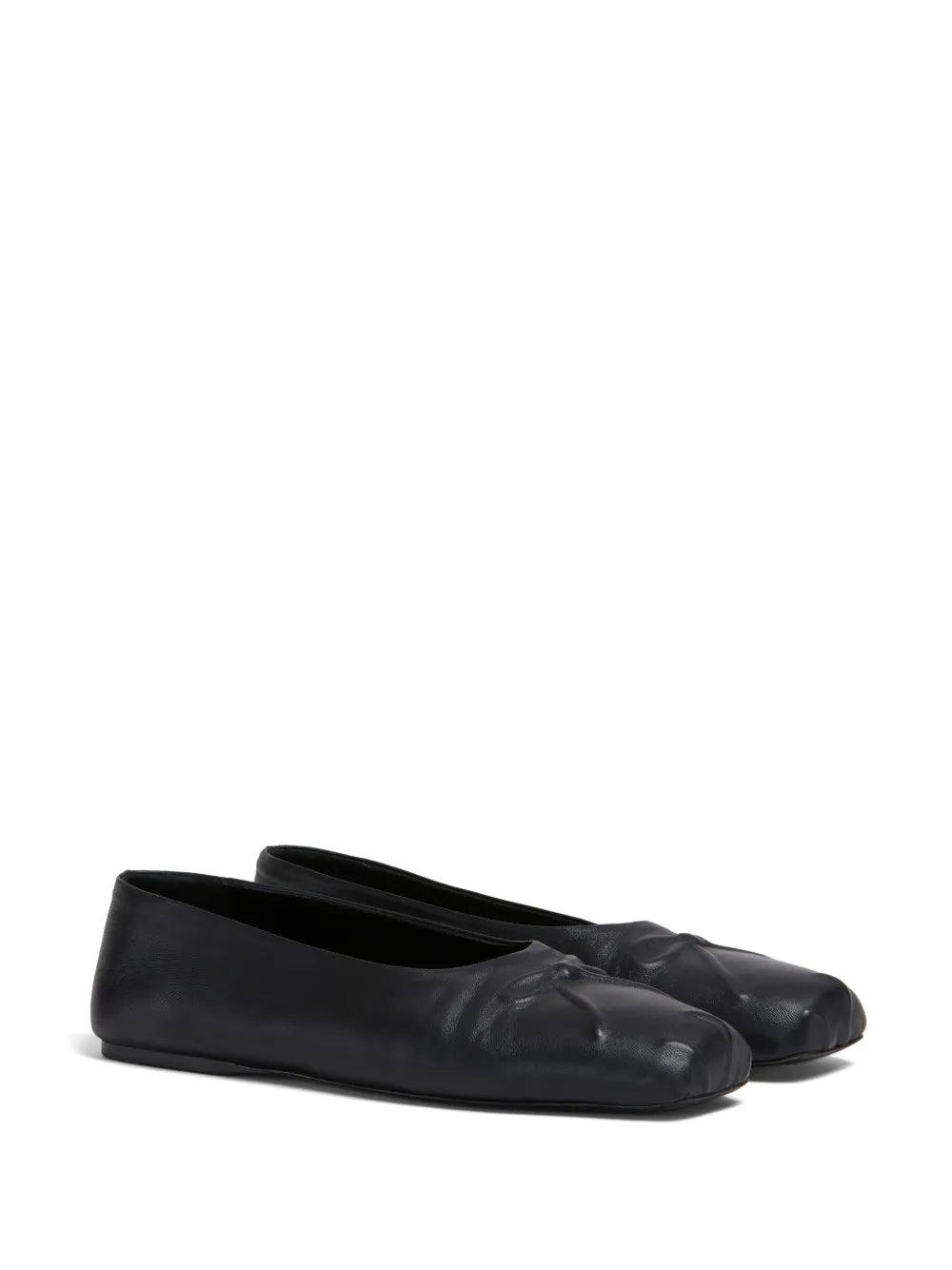 Marni leather ballerina shoes