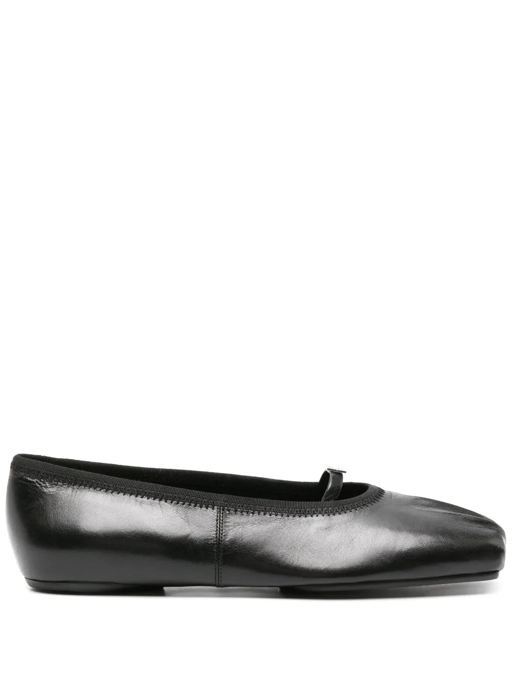 Givenchy 4G-plaque pleated ballerina shoes