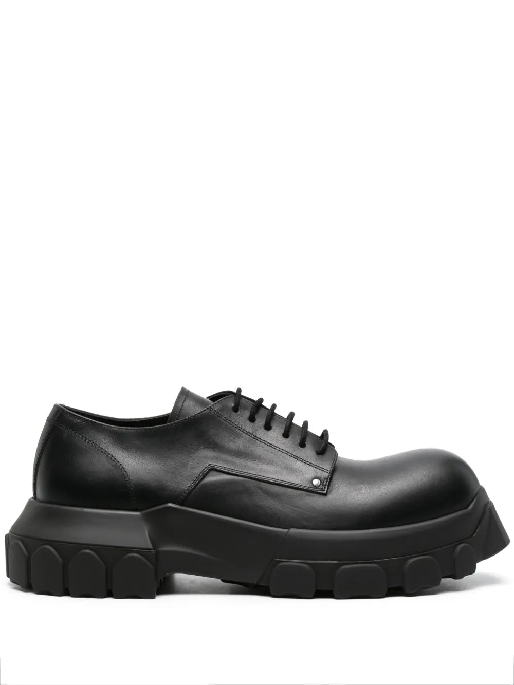 Rick Owens Bozo Tractor leather Derby shoes