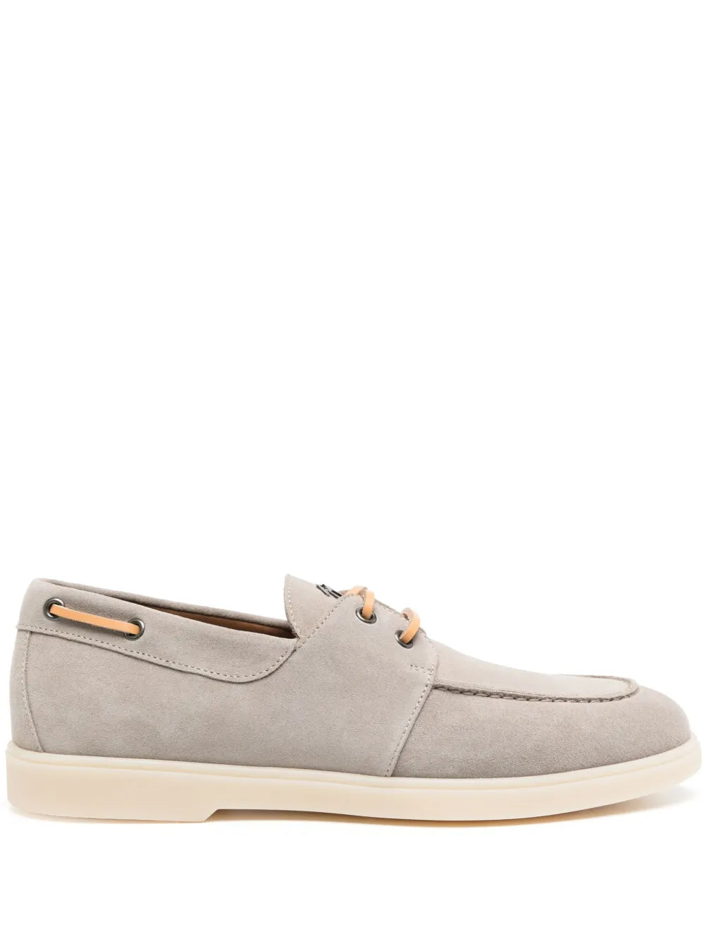 Giuseppe Zanotti logo-plaque suede shoes