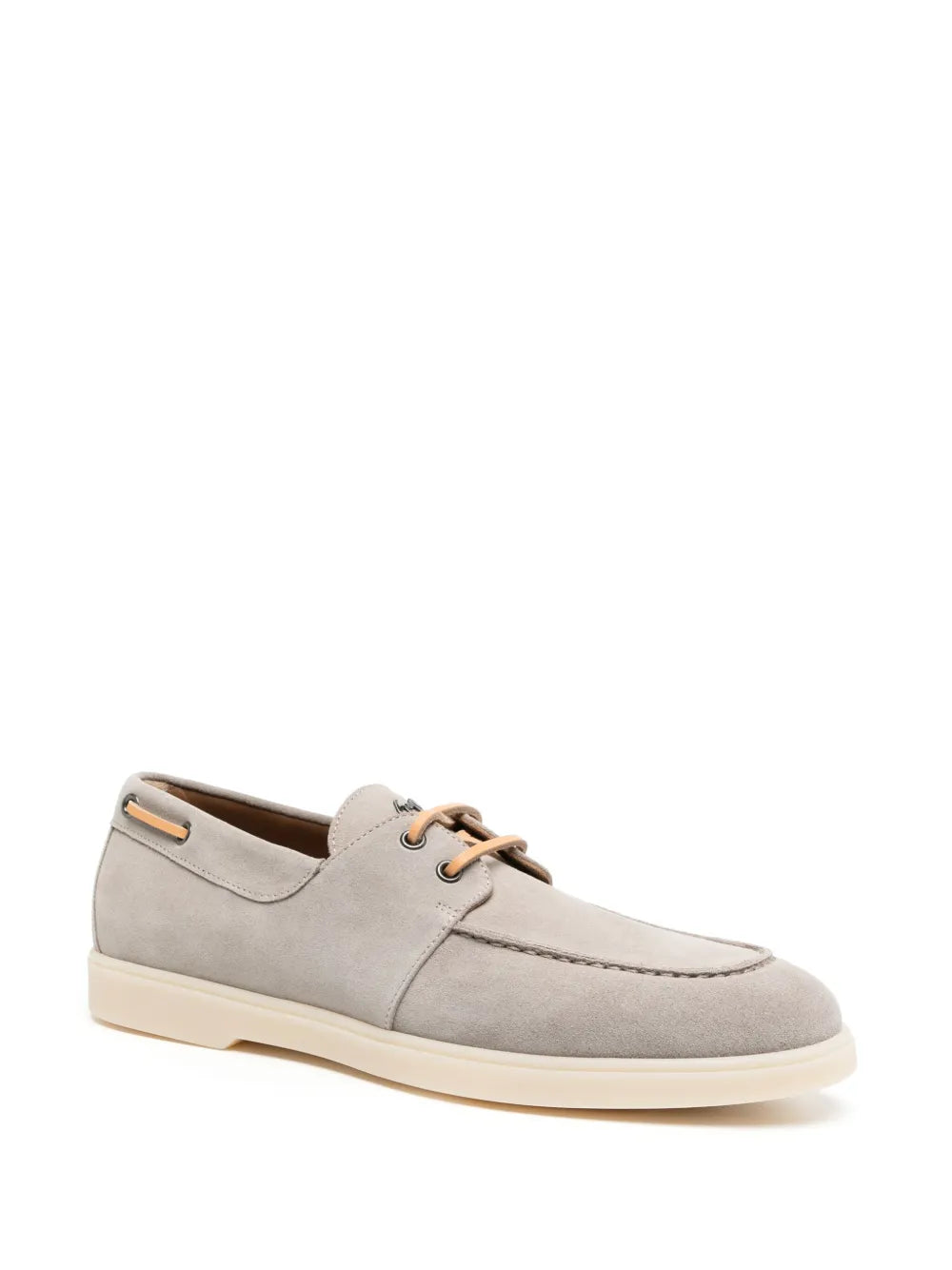 Giuseppe Zanotti logo-plaque suede shoes