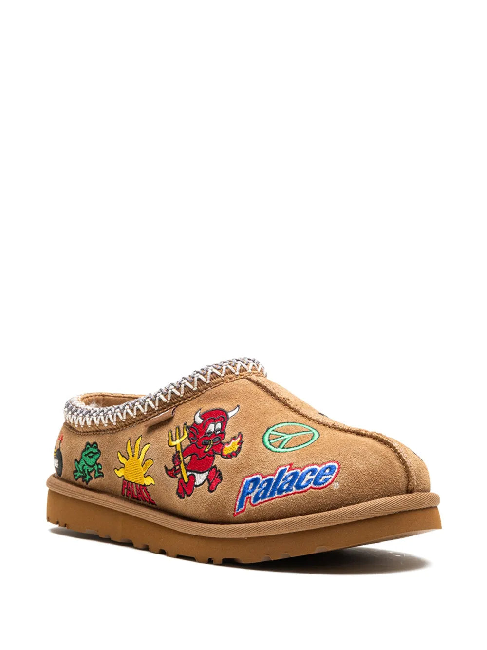 UGG x Palace Tasman "Chestnut" slippers