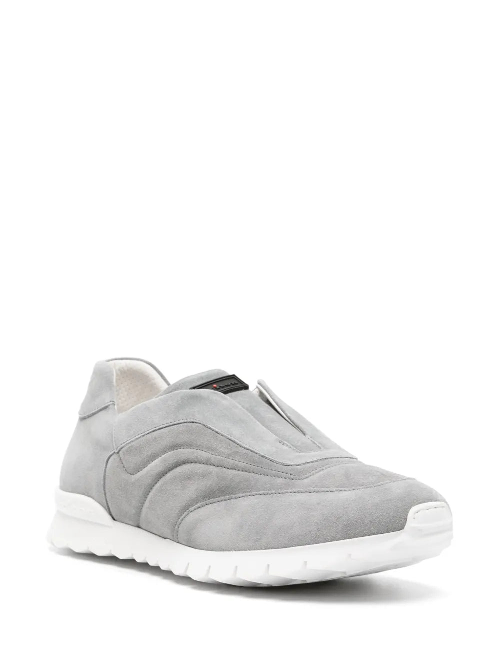 Kiton slip-on suede sneakers