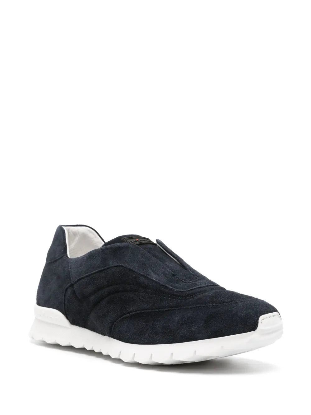 Kiton slip-on suede sneakers