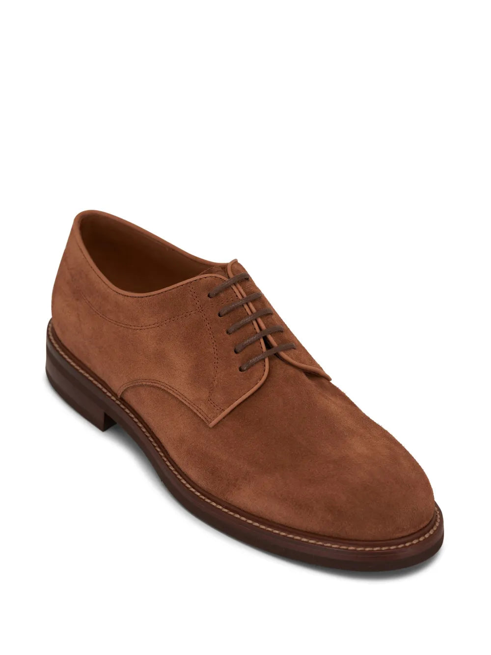Brunello Cucinelli suede Derby shoes