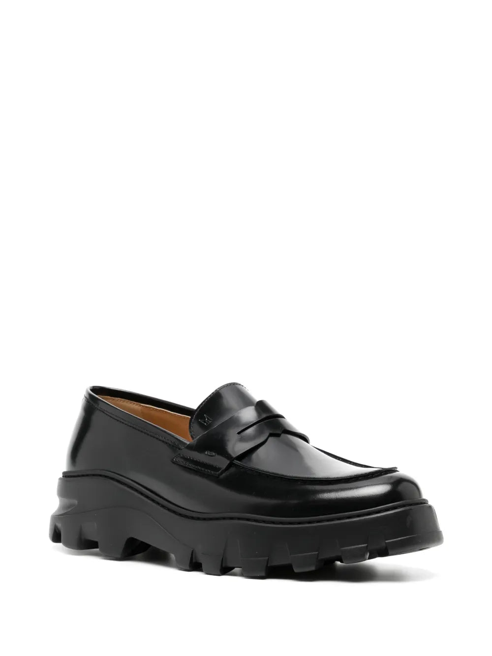 Moreschi penny-slot leather loafers