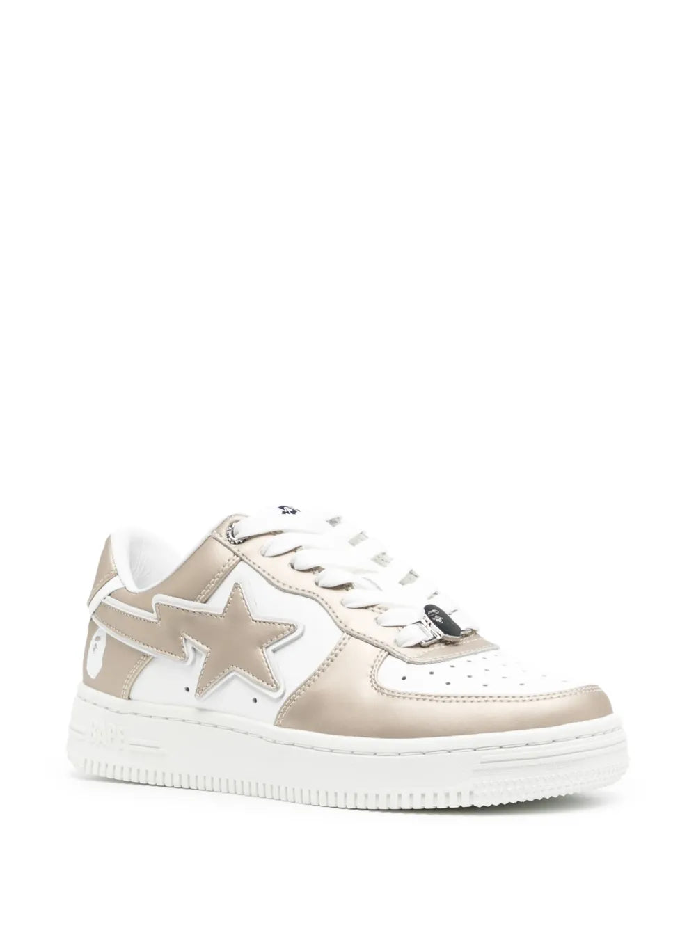 A BATHING APE® Bape Sta #4 leather sneakers